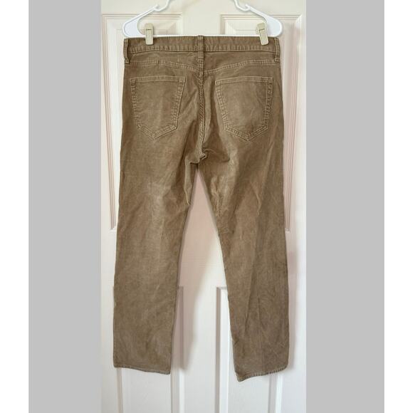 Banana Republic Men’s Vintage Straight Brown Corduroy Pants‎ Size 31 X 30 - Picture 6 of 7